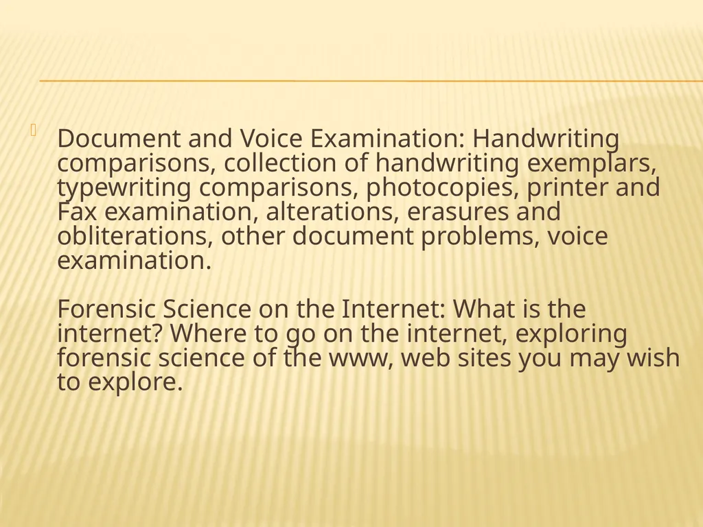 Syracuse University Project Advance Forensic - slide 10 of 28