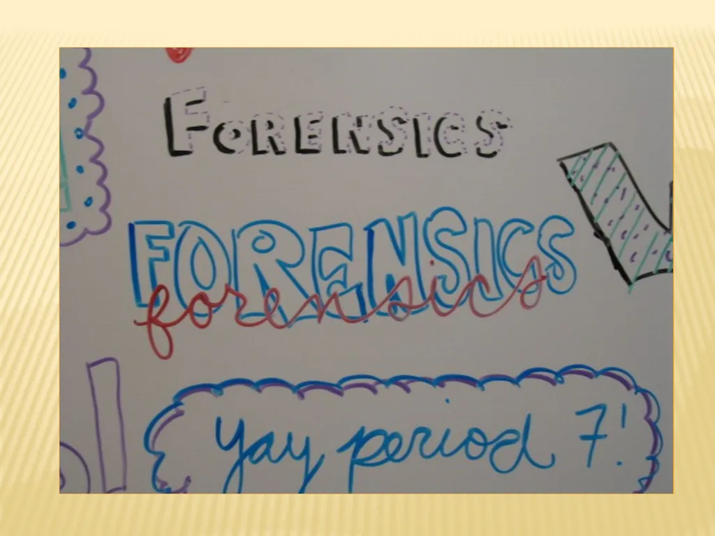 Syracuse University Project Advance Forensic - slide 22 of 28