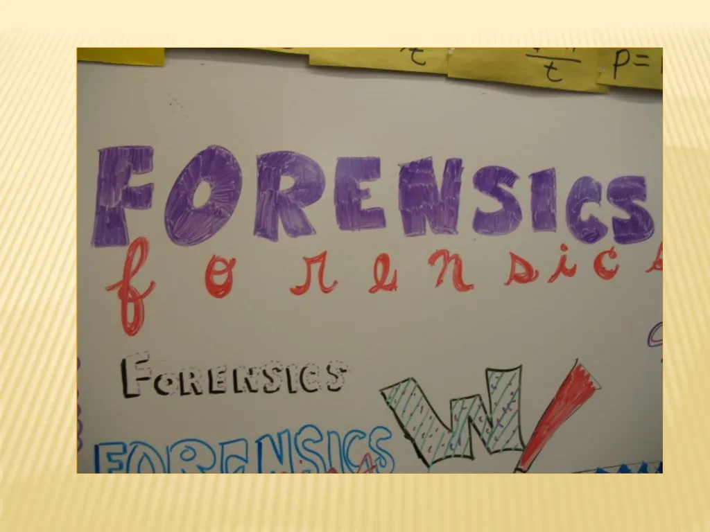 Syracuse University Project Advance Forensic - slide 23 of 28