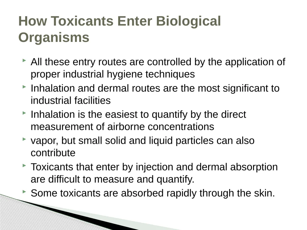 Chapter 2 Toxicology Toxicology was defined as the - slide 6 of 32