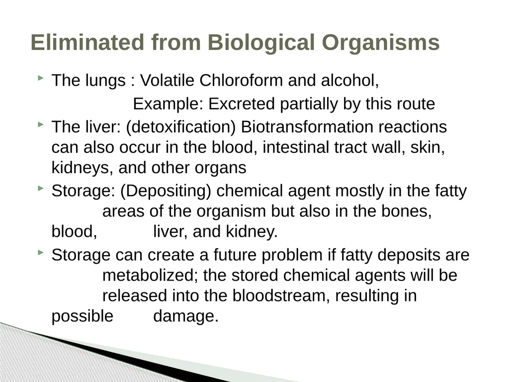 Chapter 2 Toxicology Toxicology was defined as the - slide 9 of 32