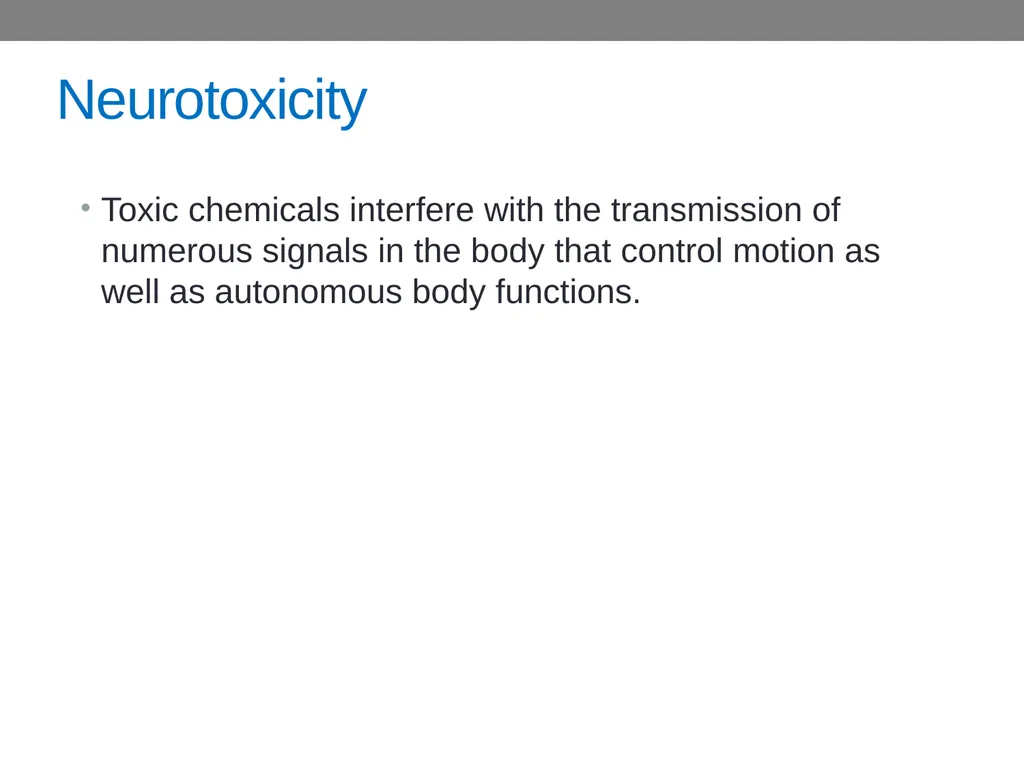 CHAPTER 4 Basic Concepts in Industrial Toxicology - slide 29 of 35