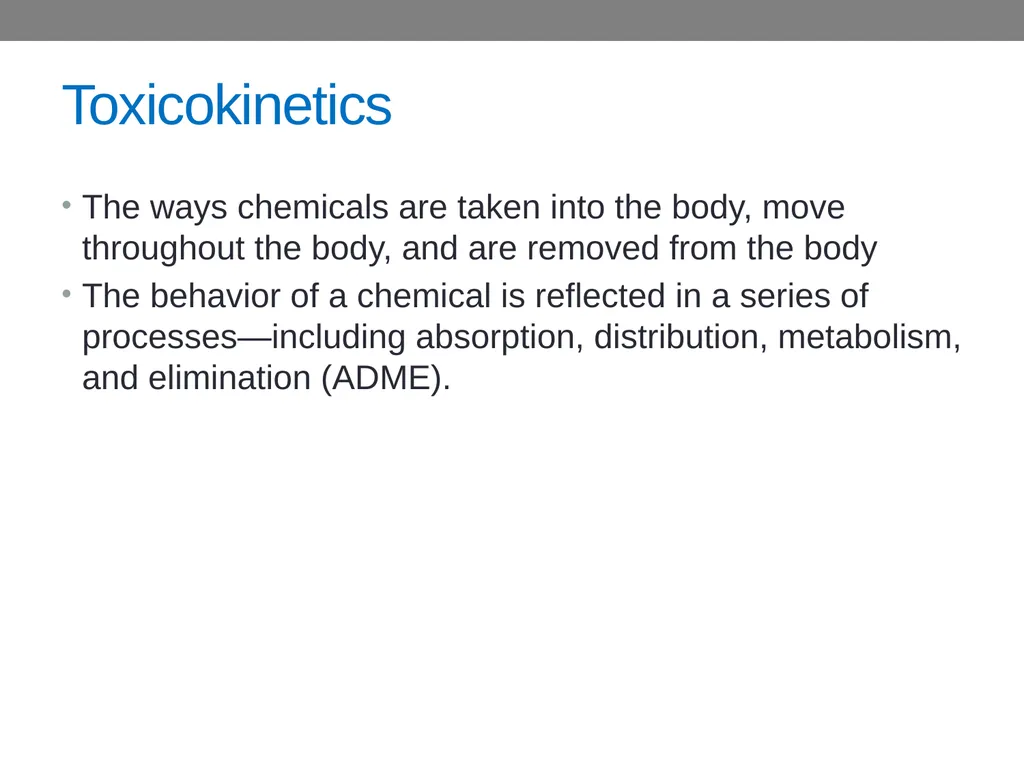 CHAPTER 4 Basic Concepts in Industrial Toxicology - slide 10 of 35