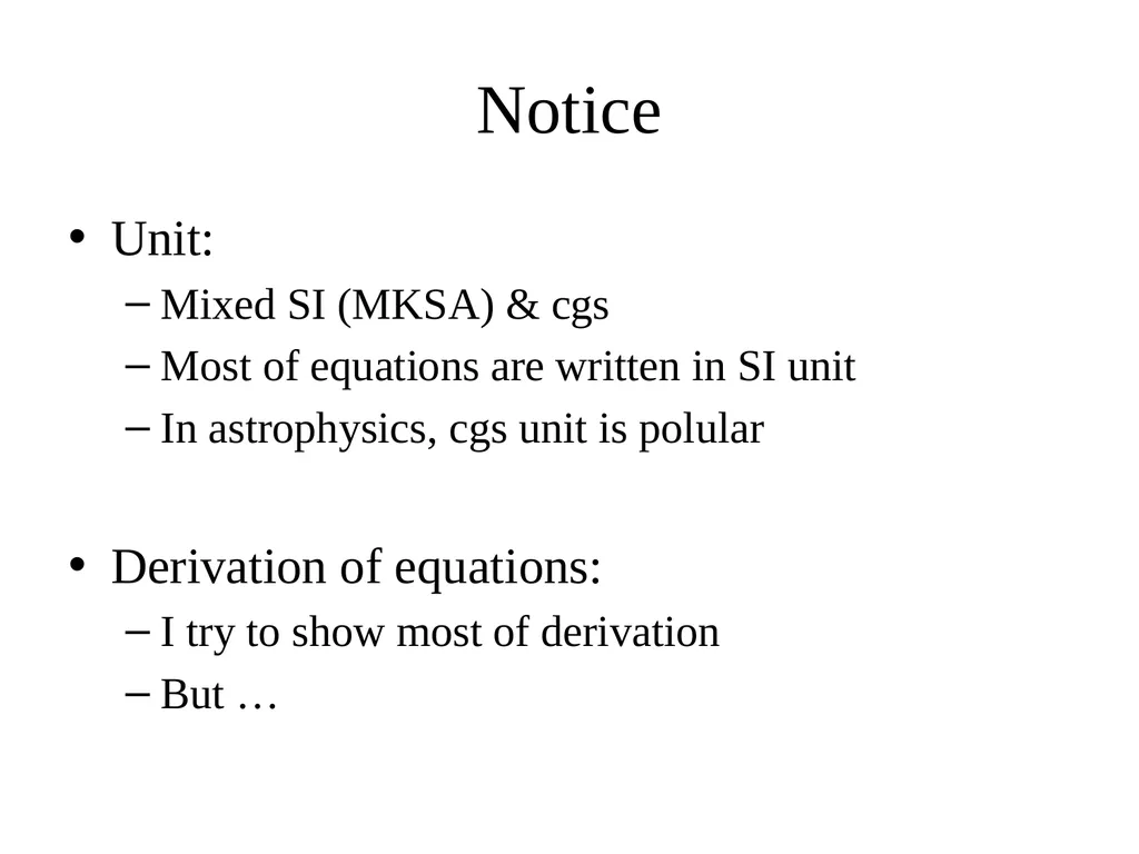 Plasma Astrophysics Chapter 0, Introduction Yosuke - slide 5 of 5