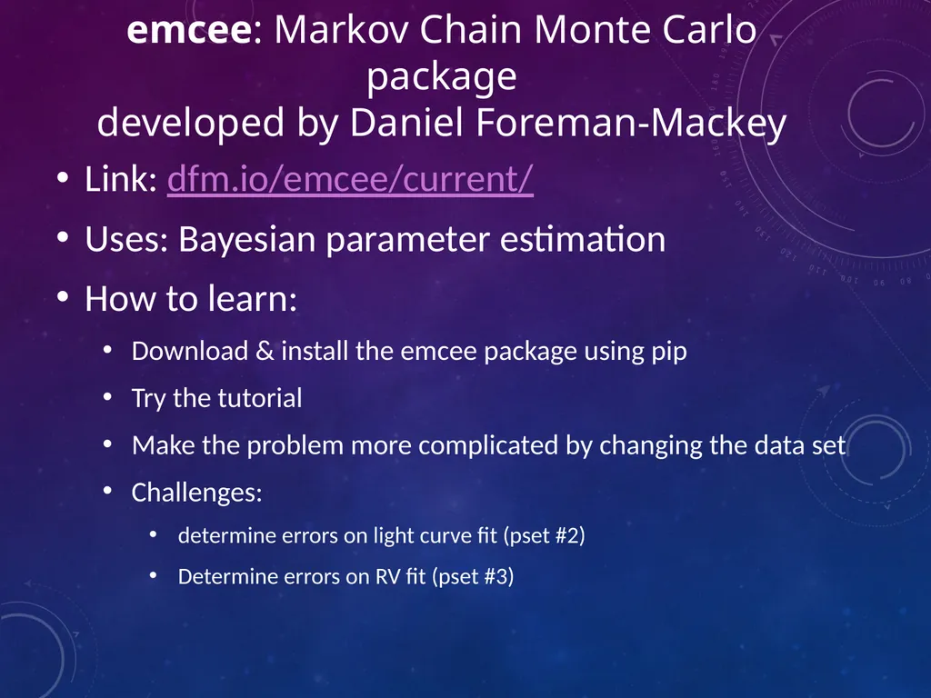 Computational Tools in Planetary Astrophysics - slide 5 of 7
