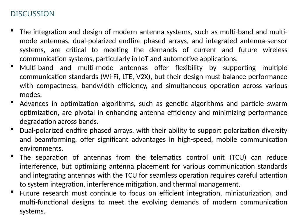 TO DEVELOP “UNIFIED COMPLEX RADIO ANTENNA “ BY - slide 37 of 40