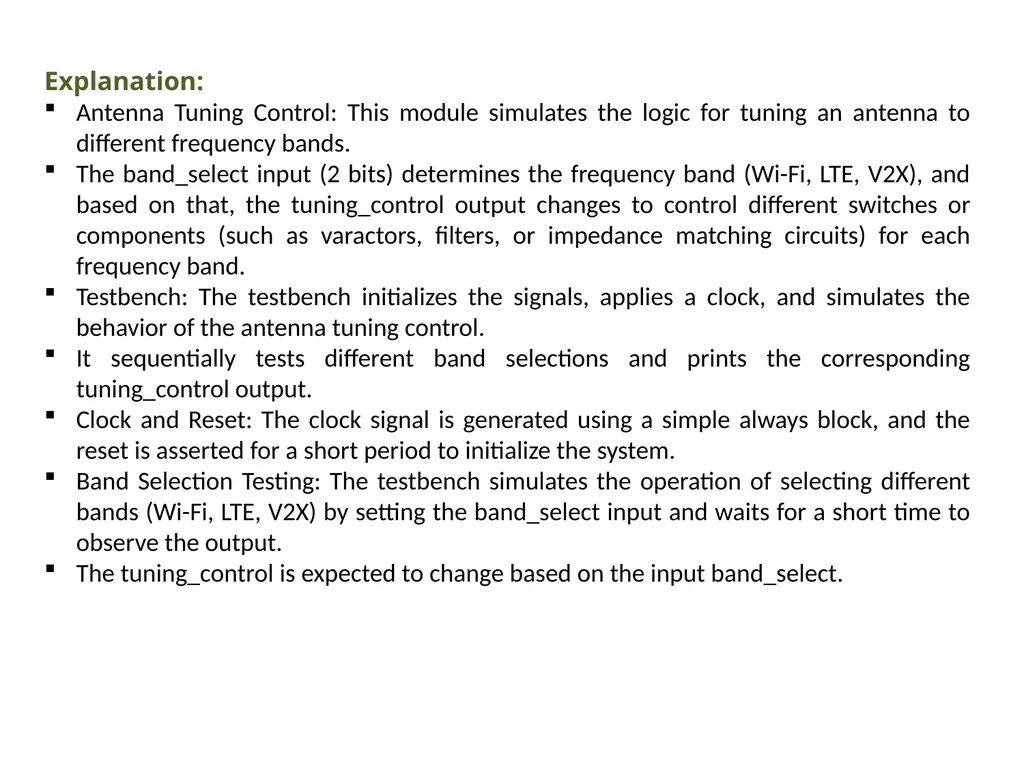 TO DEVELOP “UNIFIED COMPLEX RADIO ANTENNA “ BY - slide 36 of 40