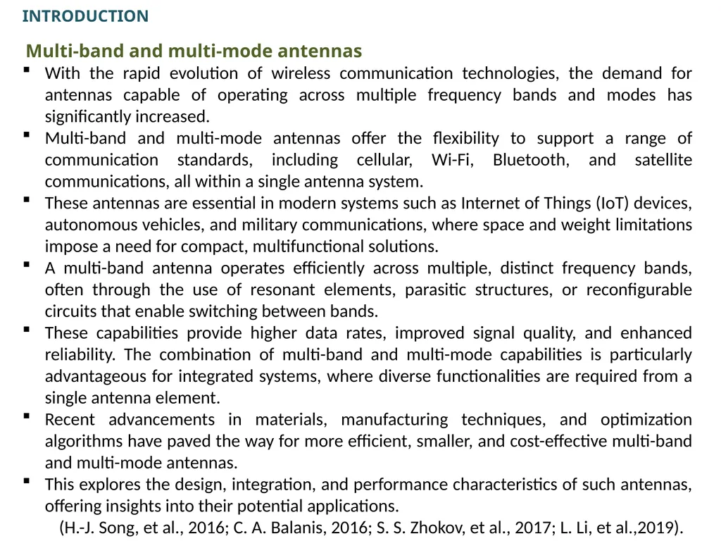 TO DEVELOP “UNIFIED COMPLEX RADIO ANTENNA “ BY - slide 3 of 40