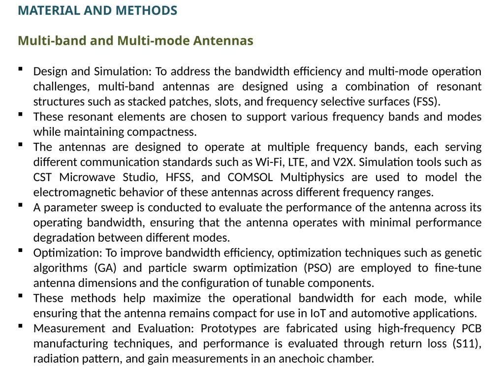 TO DEVELOP “UNIFIED COMPLEX RADIO ANTENNA “ BY - slide 21 of 40