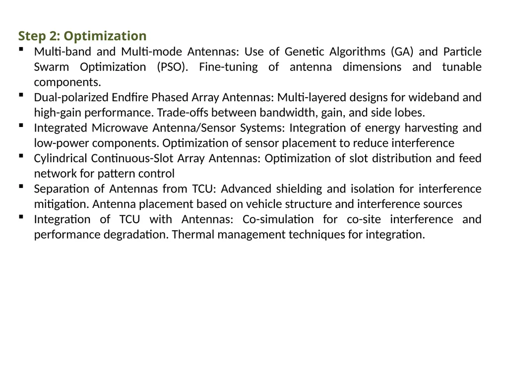TO DEVELOP “UNIFIED COMPLEX RADIO ANTENNA “ BY - slide 28 of 40