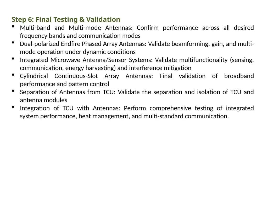 TO DEVELOP “UNIFIED COMPLEX RADIO ANTENNA “ BY - slide 32 of 40
