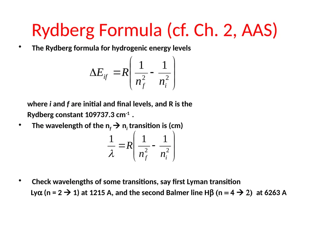 Atomic Spectroscopy Introduction To The Textbook - slide 12 of 13