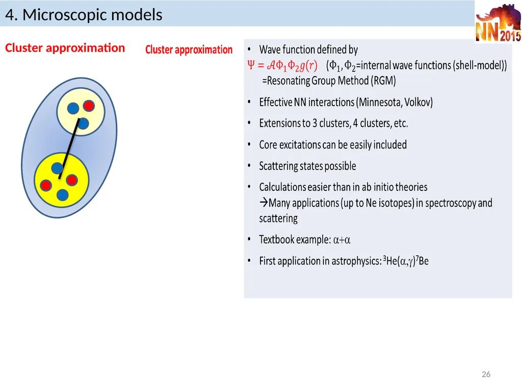 Reaction models in nuclear astrophysics P. - slide 26 of 37