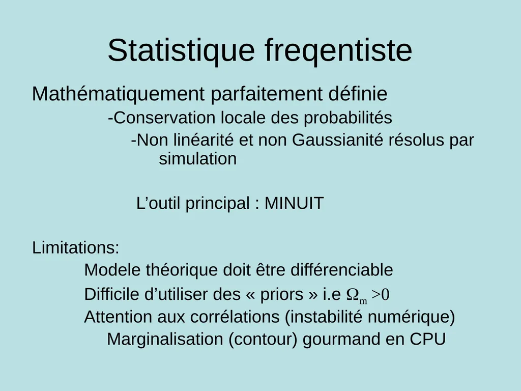 Outils et methodes A. Tilquin Quelles - slide 11 of 46