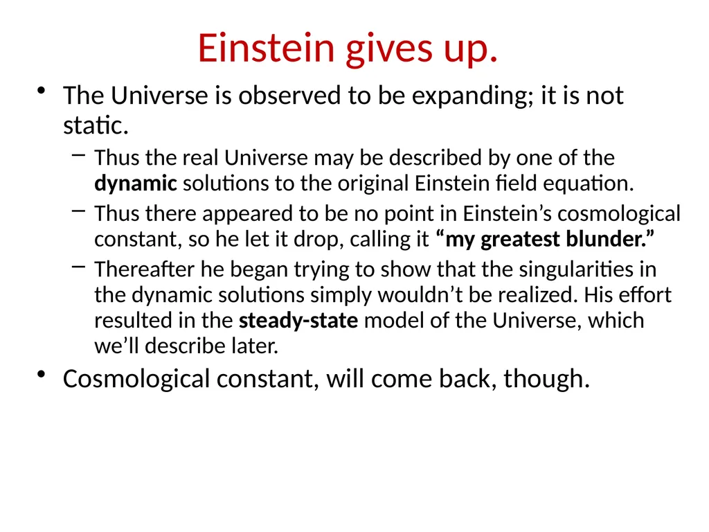 Last time: general relativity, black holes, & - slide 12 of 24