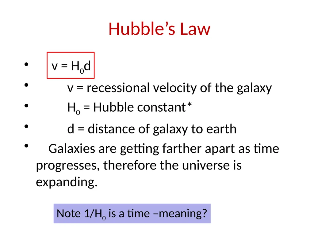 Last time: general relativity, black holes, & - slide 8 of 24