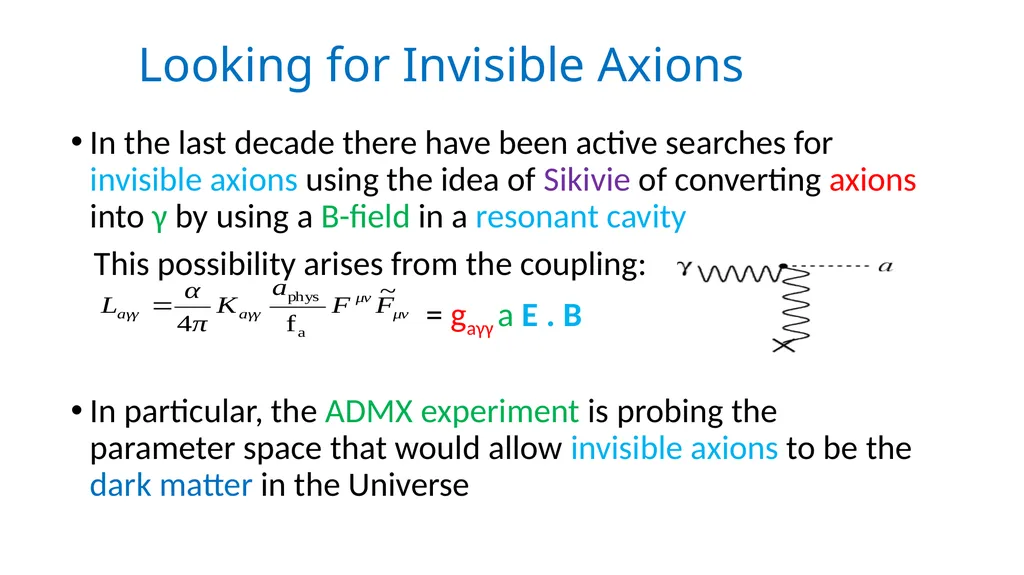 Axions and Cosmology Roberto Peccei UCLA KAERU - slide 25 of 35