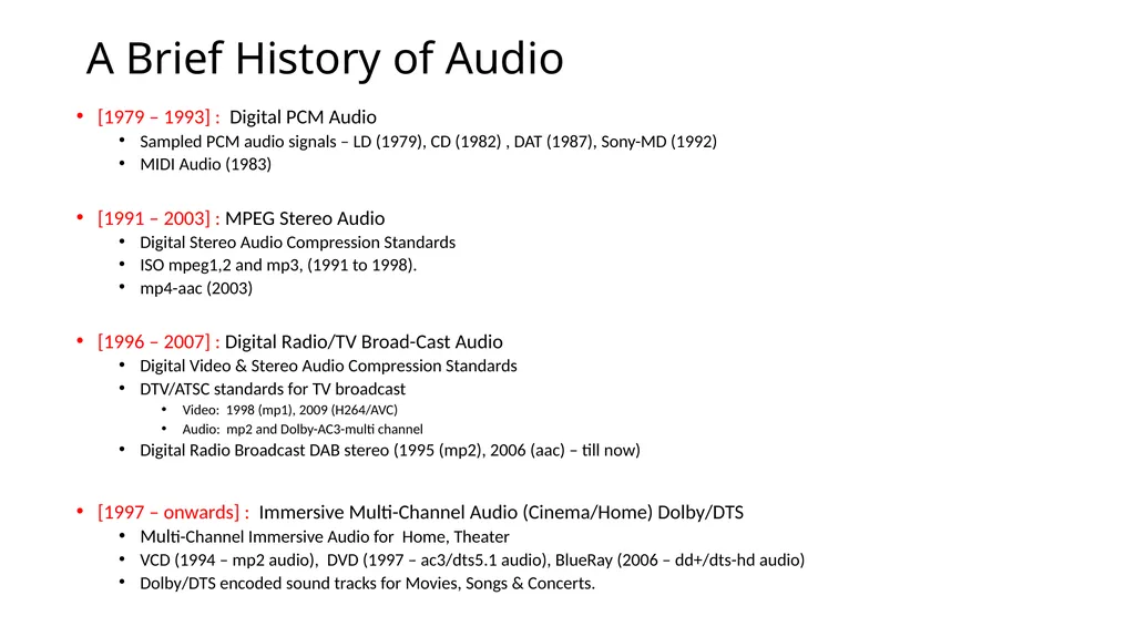 Object-Based Audio: A Signal Processing Overview - slide 4 of 34