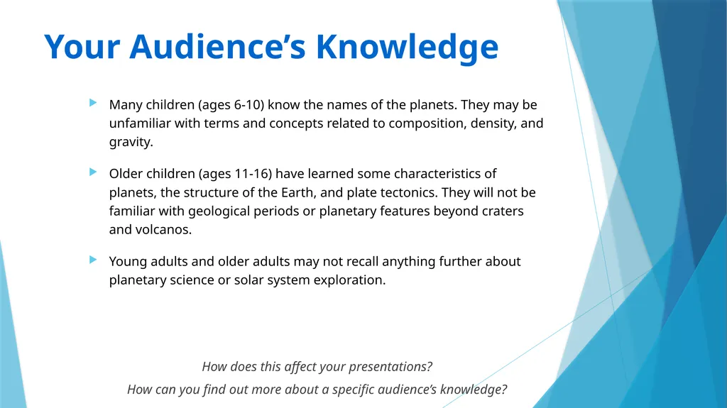 Sharing Planetary Science De-Jargoning Your Talks - slide 8 of 12