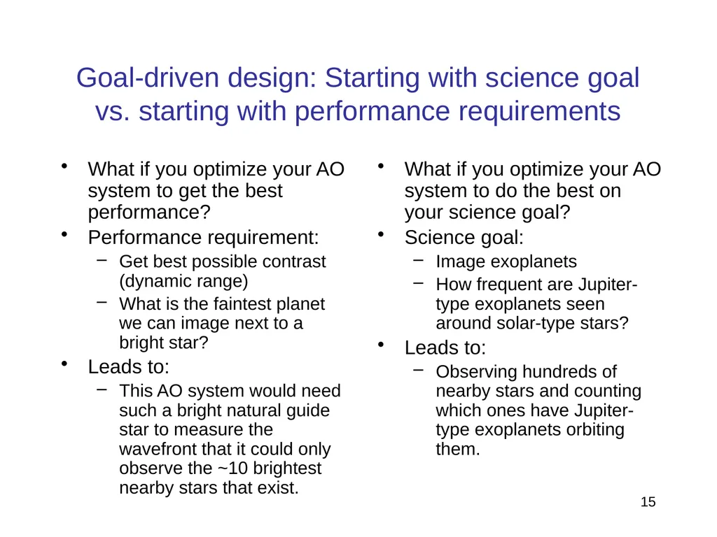 Class Project: Focused Investigation Astro 289: - slide 15 of 27