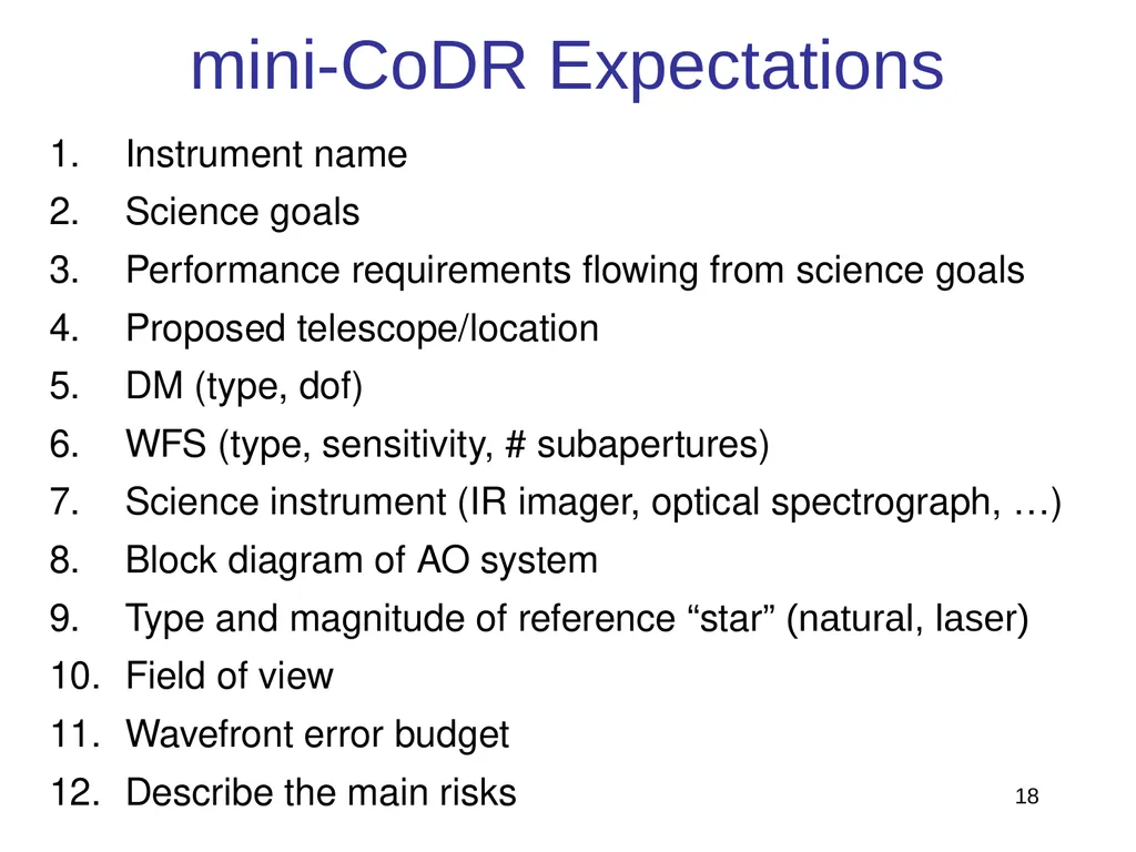 Class Project: Focused Investigation Astro 289: - slide 18 of 27