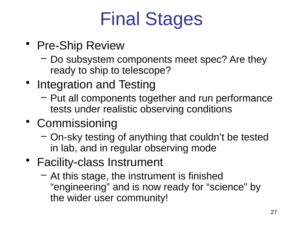 Class Project: Focused Investigation Astro 289: - slide 27 of 27