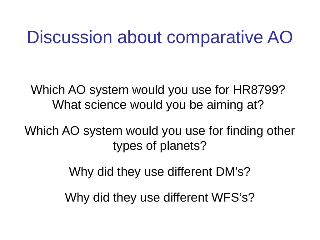 Class Project: Focused Investigation Astro 289: - slide 10 of 27