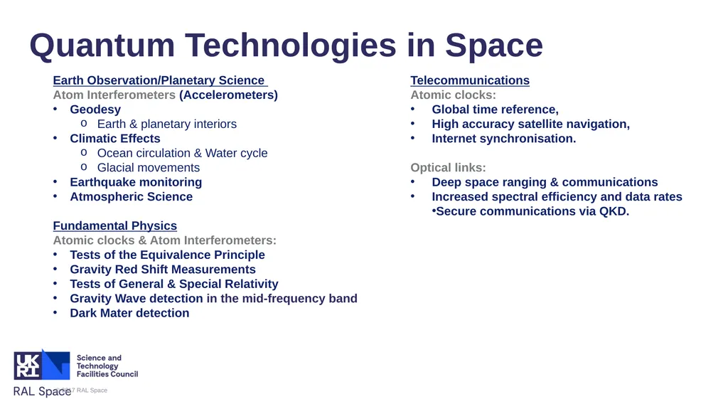 Satellite Quantum Accelerometers for Atmospheric - slide 2 of 20