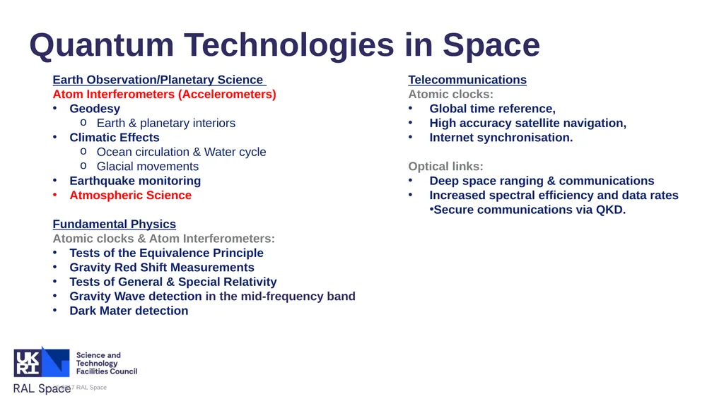 Satellite Quantum Accelerometers for Atmospheric - slide 3 of 20