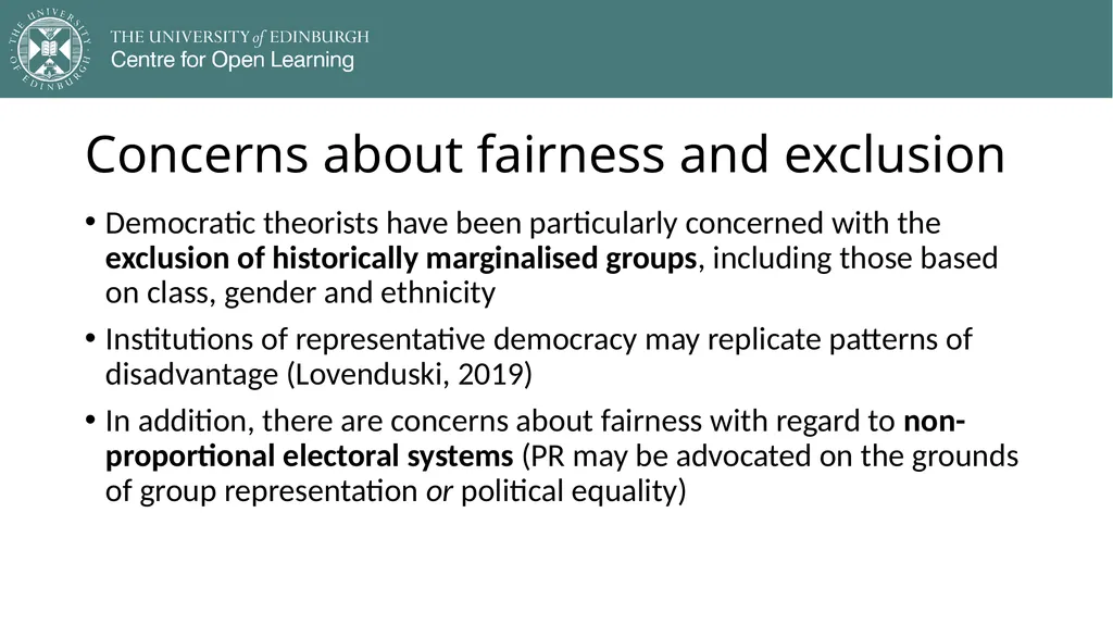 Democracy in Theory and Practice 5. Modern - slide 32 of 39