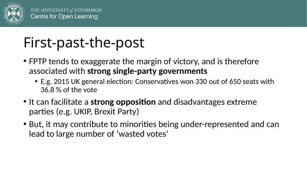 Democracy in Theory and Practice 5. Modern - slide 15 of 39