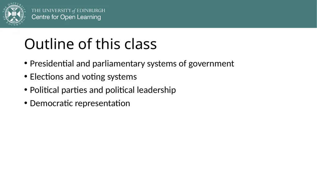 Democracy in Theory and Practice 5. Modern - slide 3 of 39