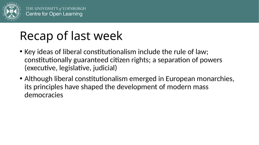 Democracy in Theory and Practice 5. Modern - slide 2 of 39