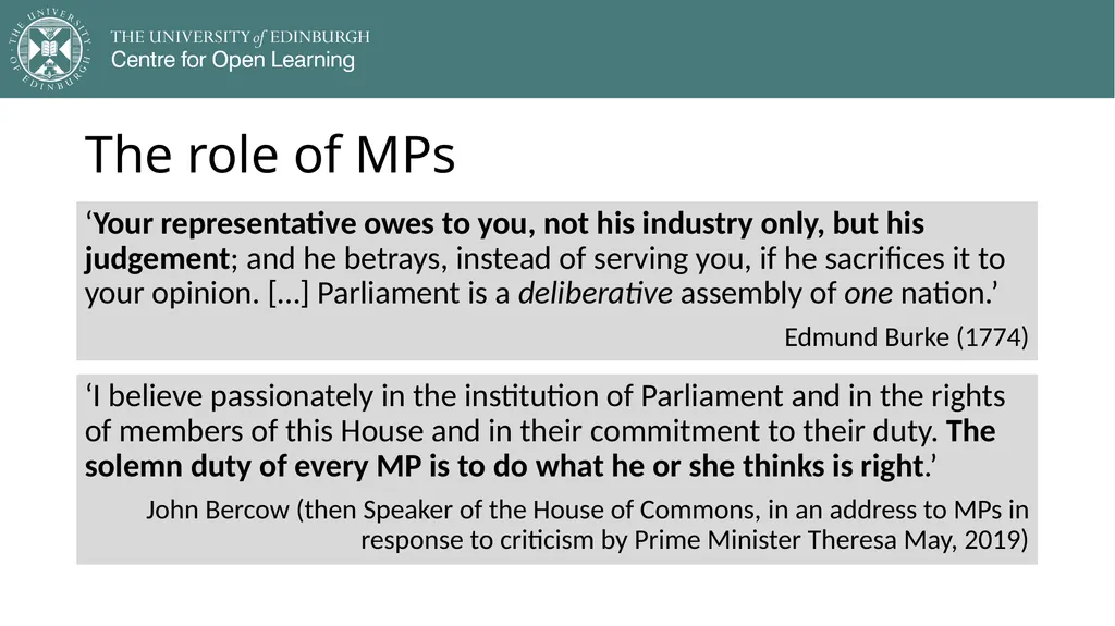 Democracy in Theory and Practice 5. Modern - slide 22 of 39