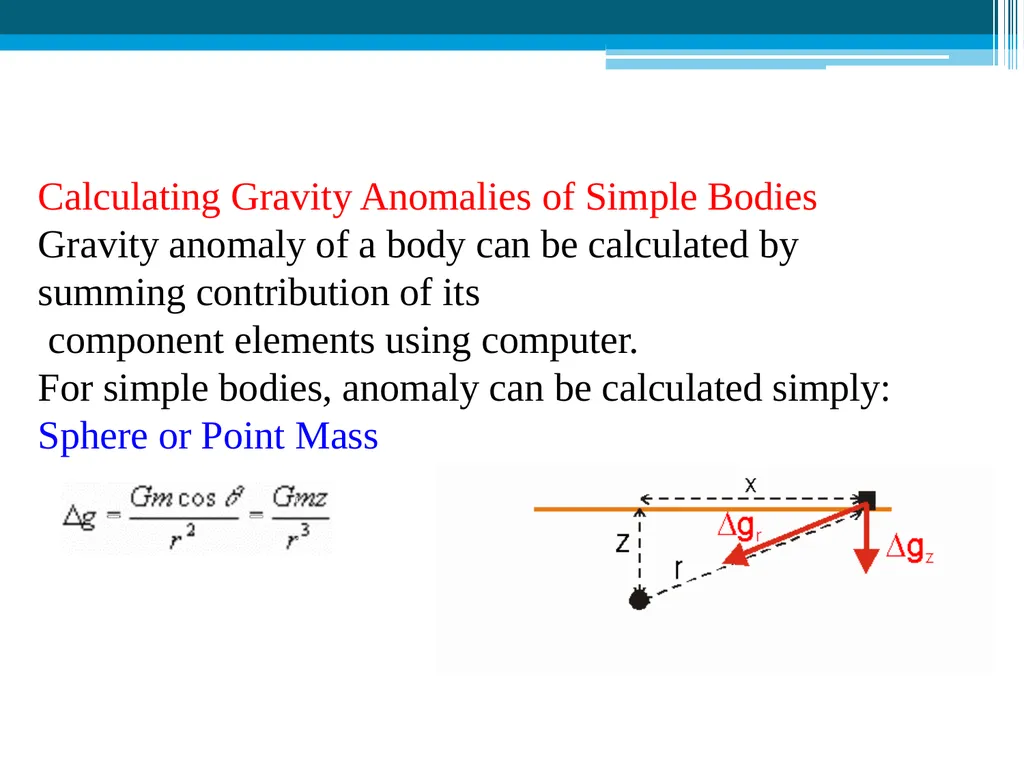 Gravity Method Geophysics (Definition) Geophysics - slide 15 of 25