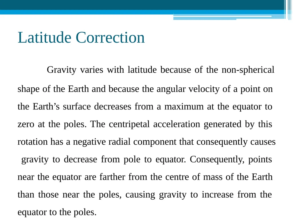 Gravity Method Geophysics (Definition) Geophysics - slide 21 of 25
