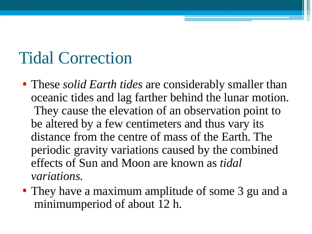 Gravity Method Geophysics (Definition) Geophysics - slide 24 of 25