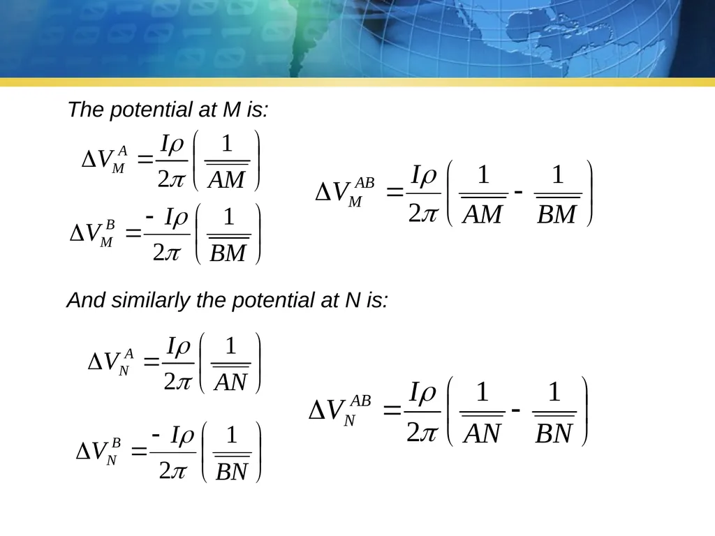 Electrical Resistivity Method Senior Chief - slide 12 of 15
