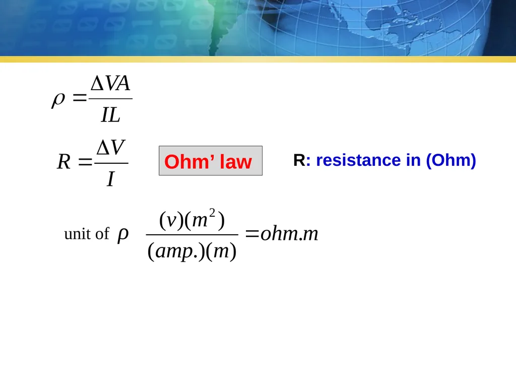 Electrical Resistivity Method Senior Chief - slide 7 of 15