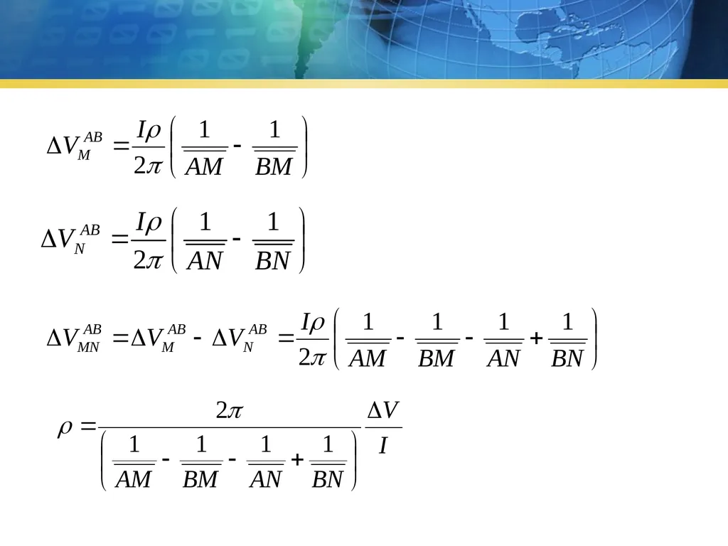 Electrical Resistivity Method Senior Chief - slide 13 of 15