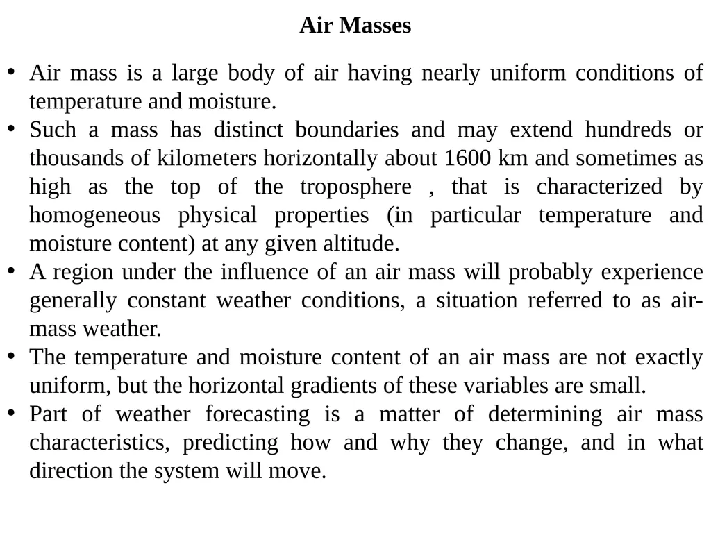 The Course of Synoptic Meteorology Lecture 5 - slide 3 of 17