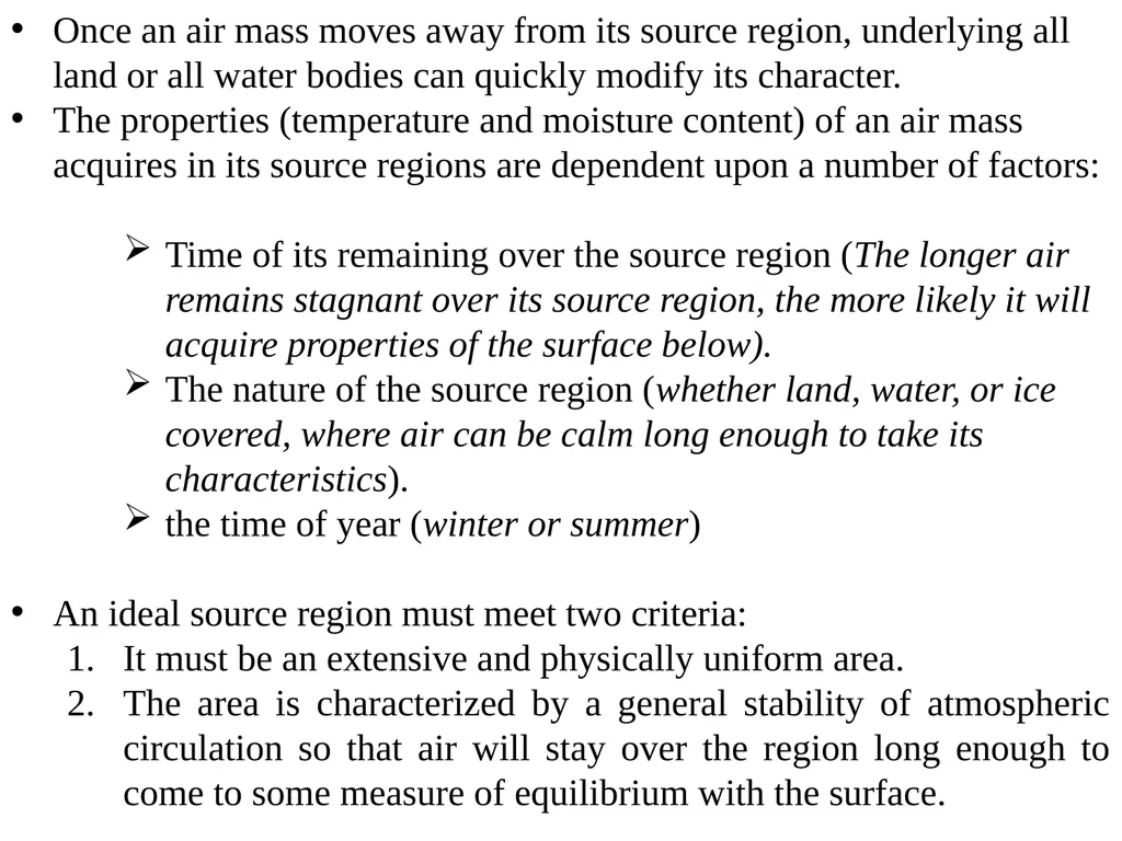 The Course of Synoptic Meteorology Lecture 5 - slide 4 of 17