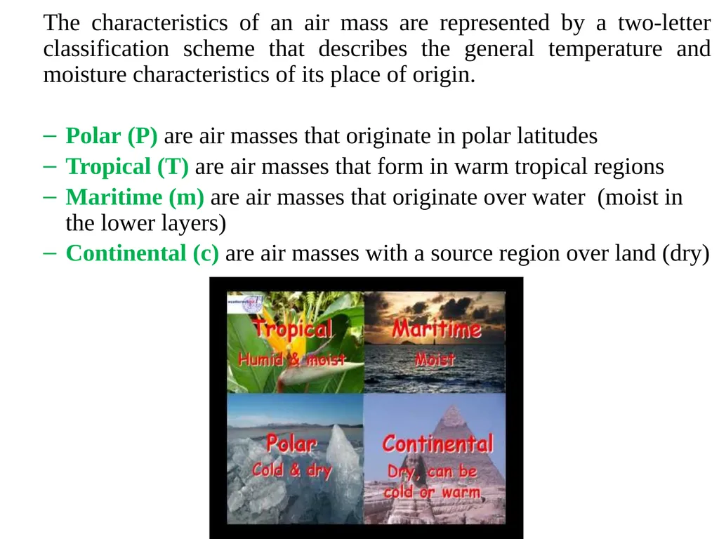 The Course of Synoptic Meteorology Lecture 5 - slide 7 of 17