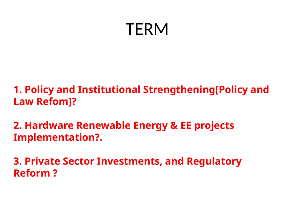 Ministry of Meteorology, Energy, Information, - slide 2 of 13