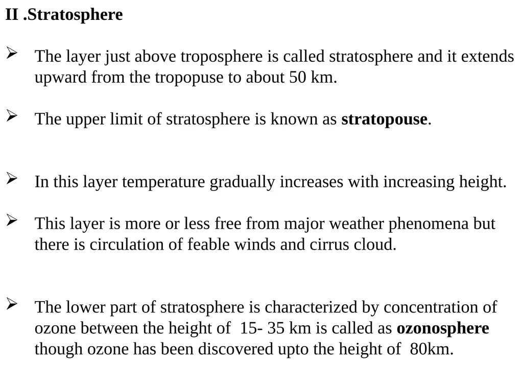 CLIMATOLOGY (STRUCTURE OFATMOSPHERE) Presented By - slide 4 of 8