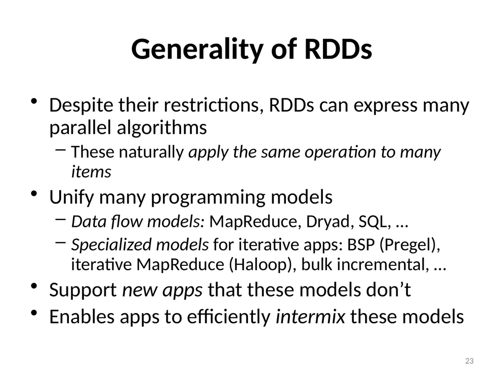 Big Data Processing CS 240: Computing Systems and - slide 23 of 64