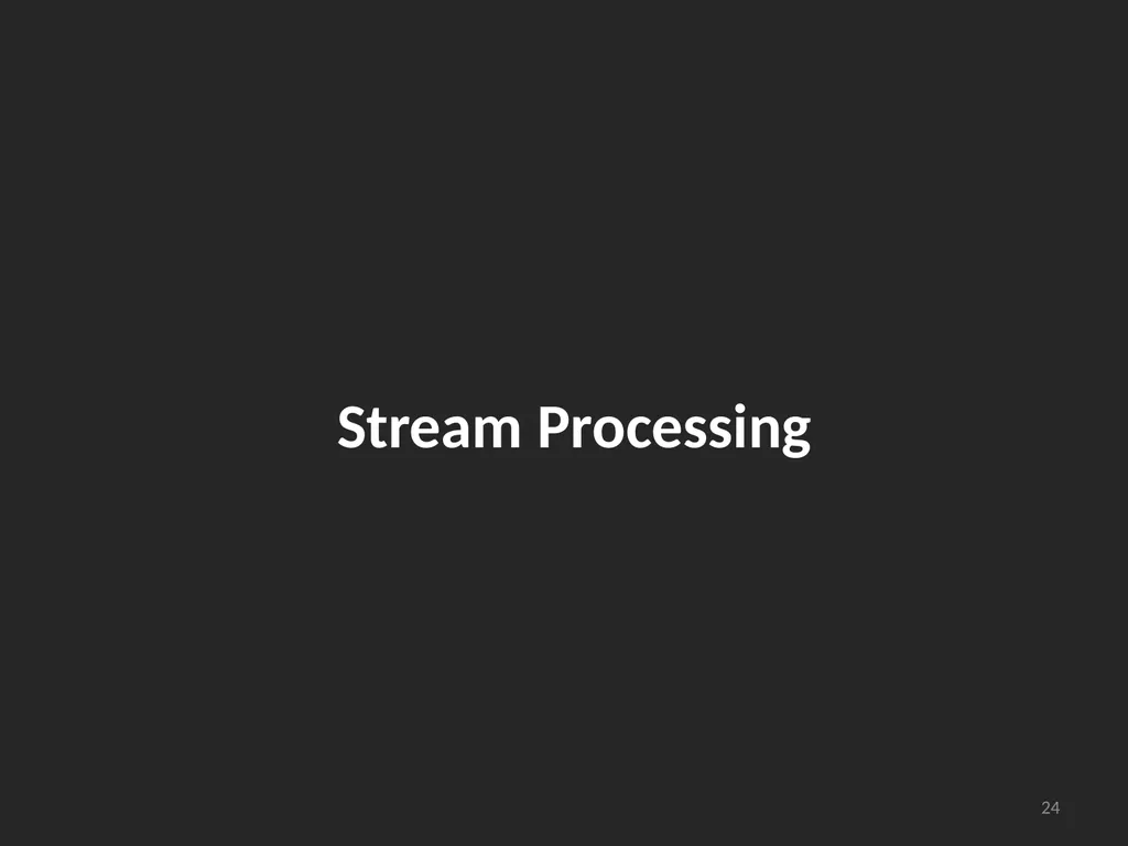 Big Data Processing CS 240: Computing Systems and - slide 24 of 64