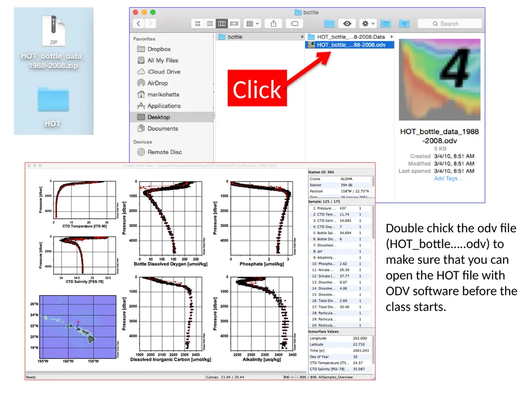 Download “ODV” from - slide 4 of 5
