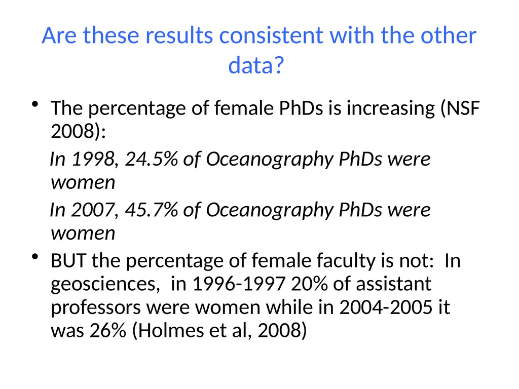Where do all the oceanographers go? Career paths - slide 18 of 28