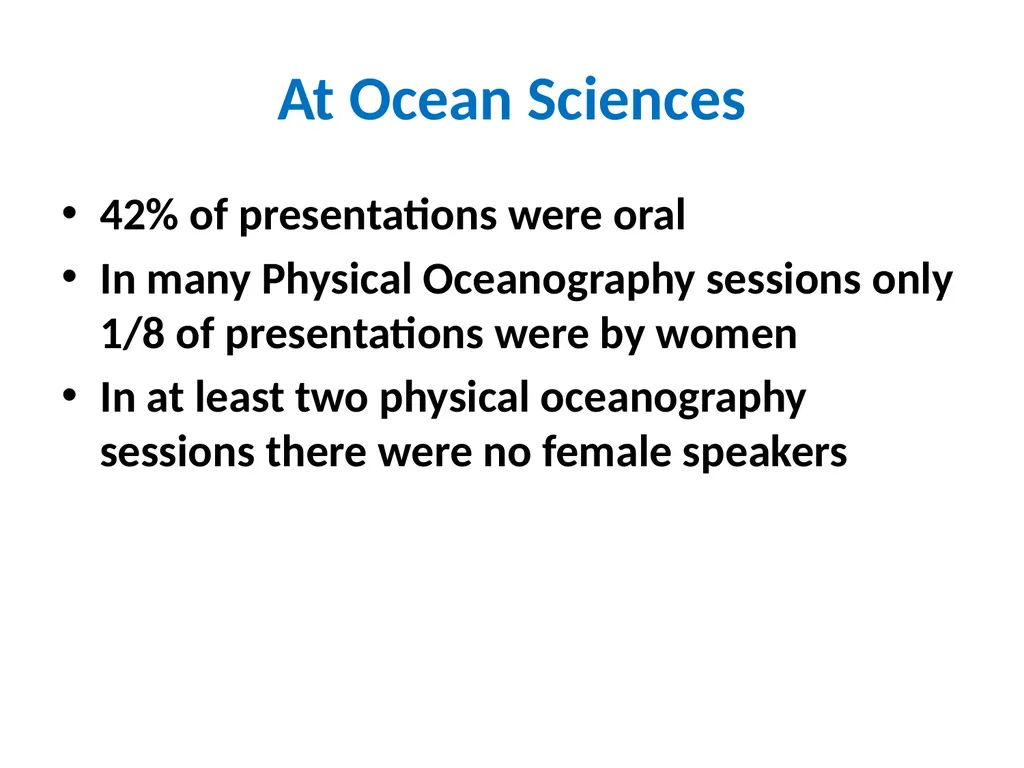 Where do all the oceanographers go? Career paths - slide 10 of 28